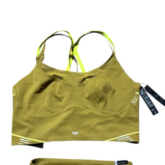 VSX Victoria's Secret Elevate Refined Contours sport bra leggings workout set XL - Picture 7 of 12